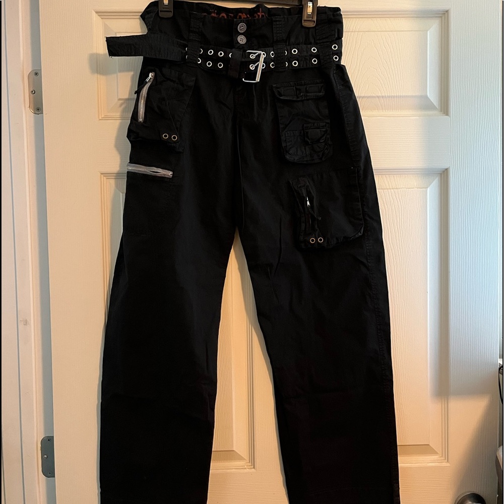 Pete & Greta by Johnny Was Cargo Pants - Black Size 10